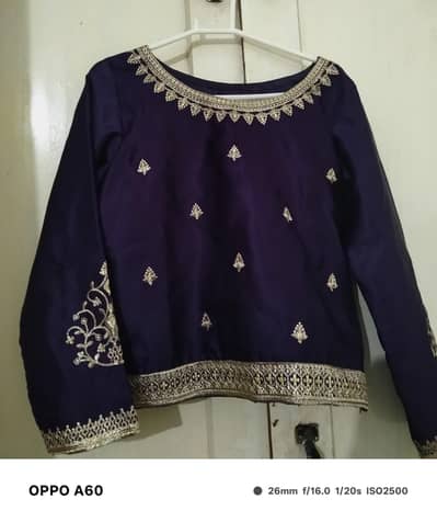 lehnga choli only 1 time used