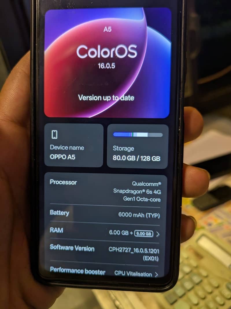 OPPO A5 0