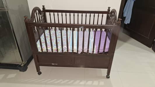 Baby Cot with Mattress.
