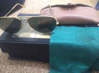 Original Vintage B&L Ray-Ban Aviator Sunglasses