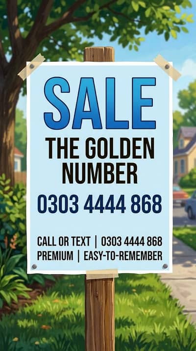 0303-4444868 Jazz Number For Sale