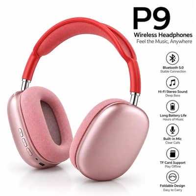 Ultra-Long wireless headphones (25 hour talk time and fast charging)