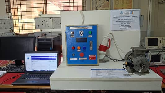 Electrical Engineering FYP – IoT Based 3-Phase Monitoring of Motor