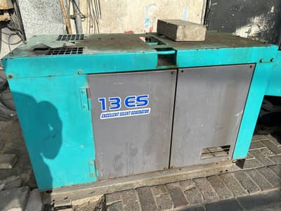 Denyo DCA-13ESY (13 ES) Japanese 13 KVA soundproof diesel generator.