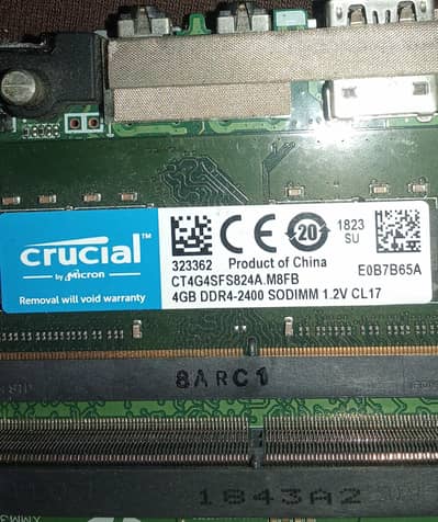 LabTop Ram 4gb ddr4