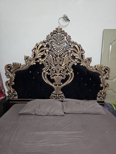 Bed set and dressing