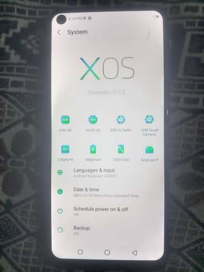 Infinix S5 4/64