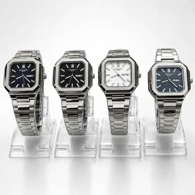 Men Watch steel chain Analog