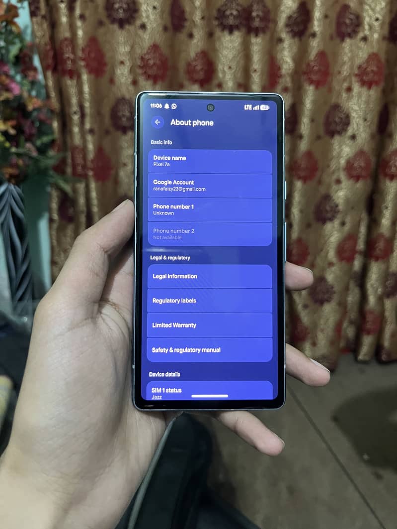 Google Pixel 7a 4
