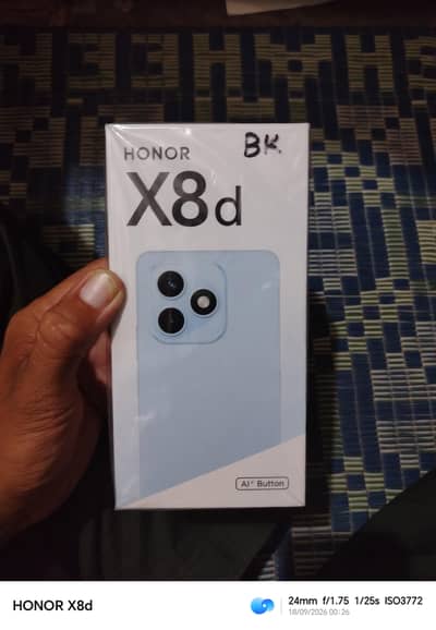 Honor X8D full box 8/256 GB