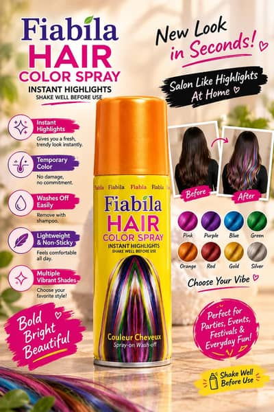 fiabila hair color spray