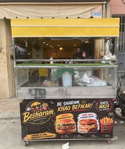 Fast Food Stall For Sale