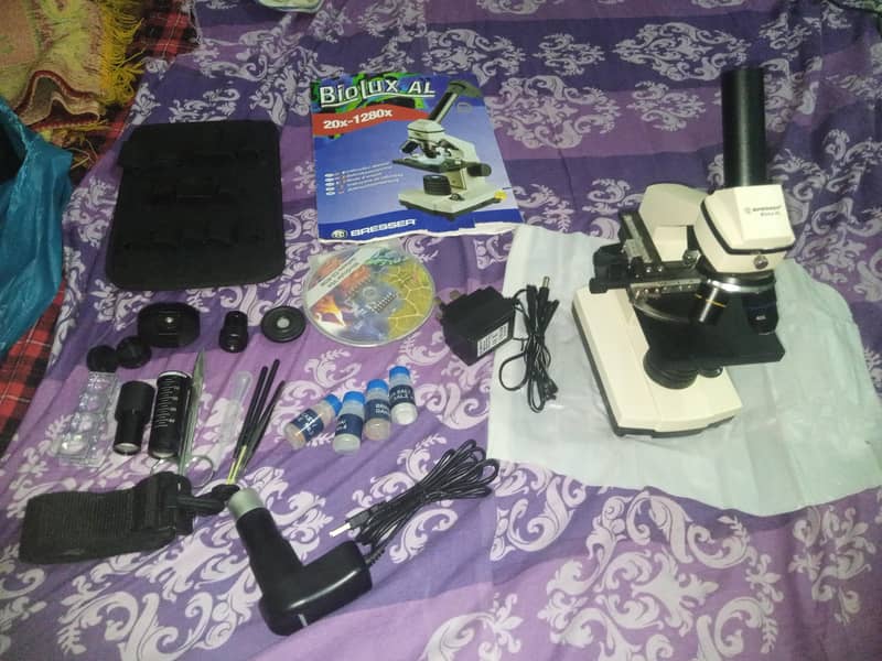 BRESSER BINOCULARS MICROSCOPE 5