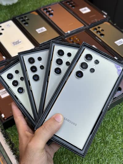 Samsung Mobile S24 Ultra just box open 12/256 approved stock available