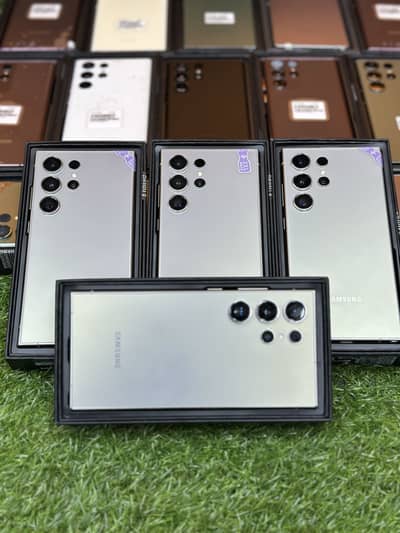 Samsung galaxy s24 Ultra just box open 12/256 approved stock available