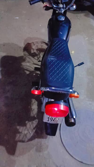 honda cg 125 black