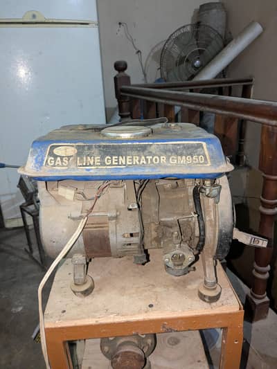 generator I don't know how much watt but I think it's 3 to 4 kva