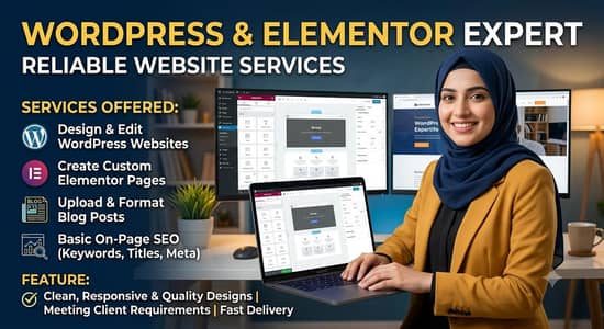 WordPress & Elementor Expert | Website Design & SEO