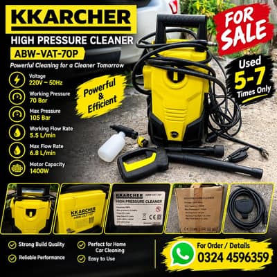 karcher high pressure car cleaner machine