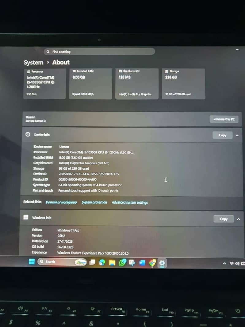 Microsoft Surface Laptop 3 5