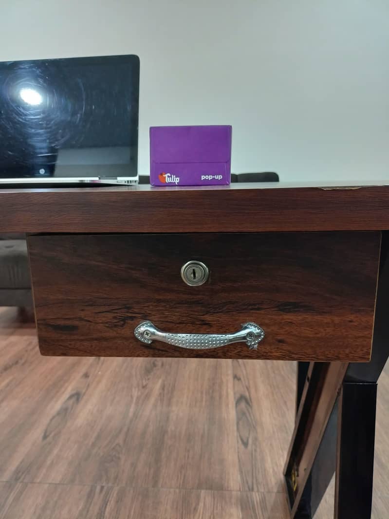 Office Table with Drawer 1