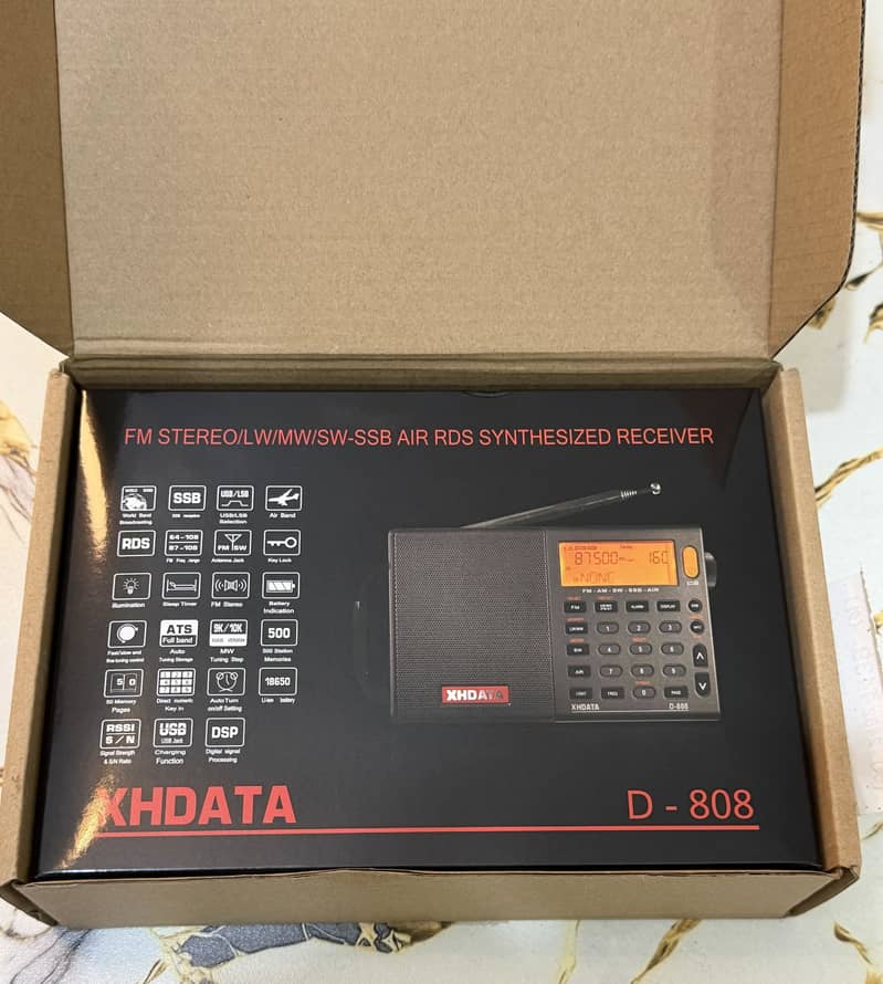 XHDATA D808 2