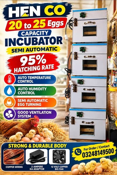 incubators ,automatic incubators, brooders ,sparepart repairing center