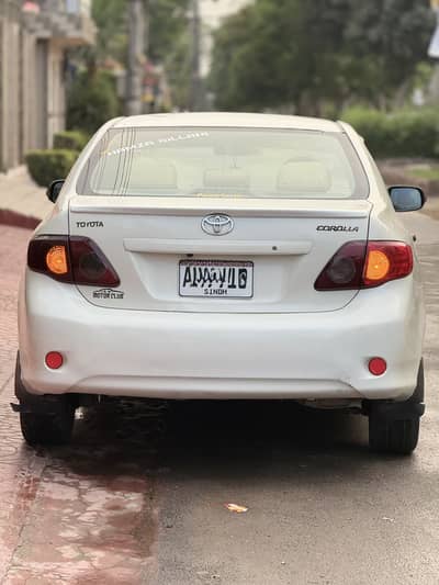 Toyota Corolla XLI 2010