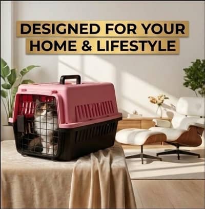 Premium Cat Jet Box -- Durable and comfortable pet travel courier