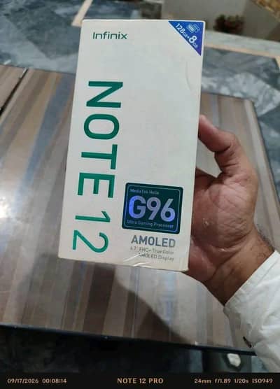 Infinix Note 12 G96 | Official pta approved