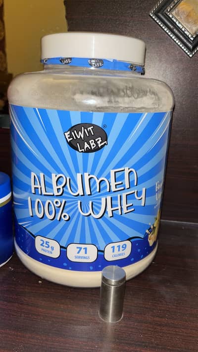 Albumen 100% Whey By Eiwit Labz For Sale. (Vanilla Flavour)