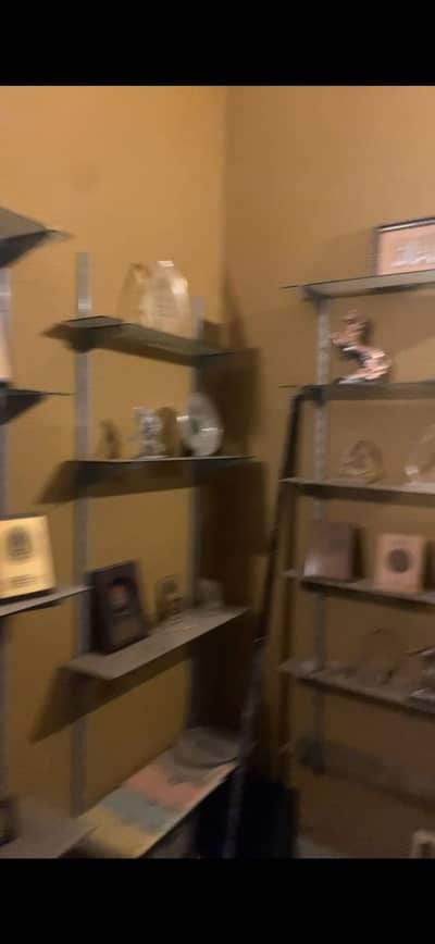 Complete Wall Display Racks – 6 Vertical Channels & 28 Glass Shelves