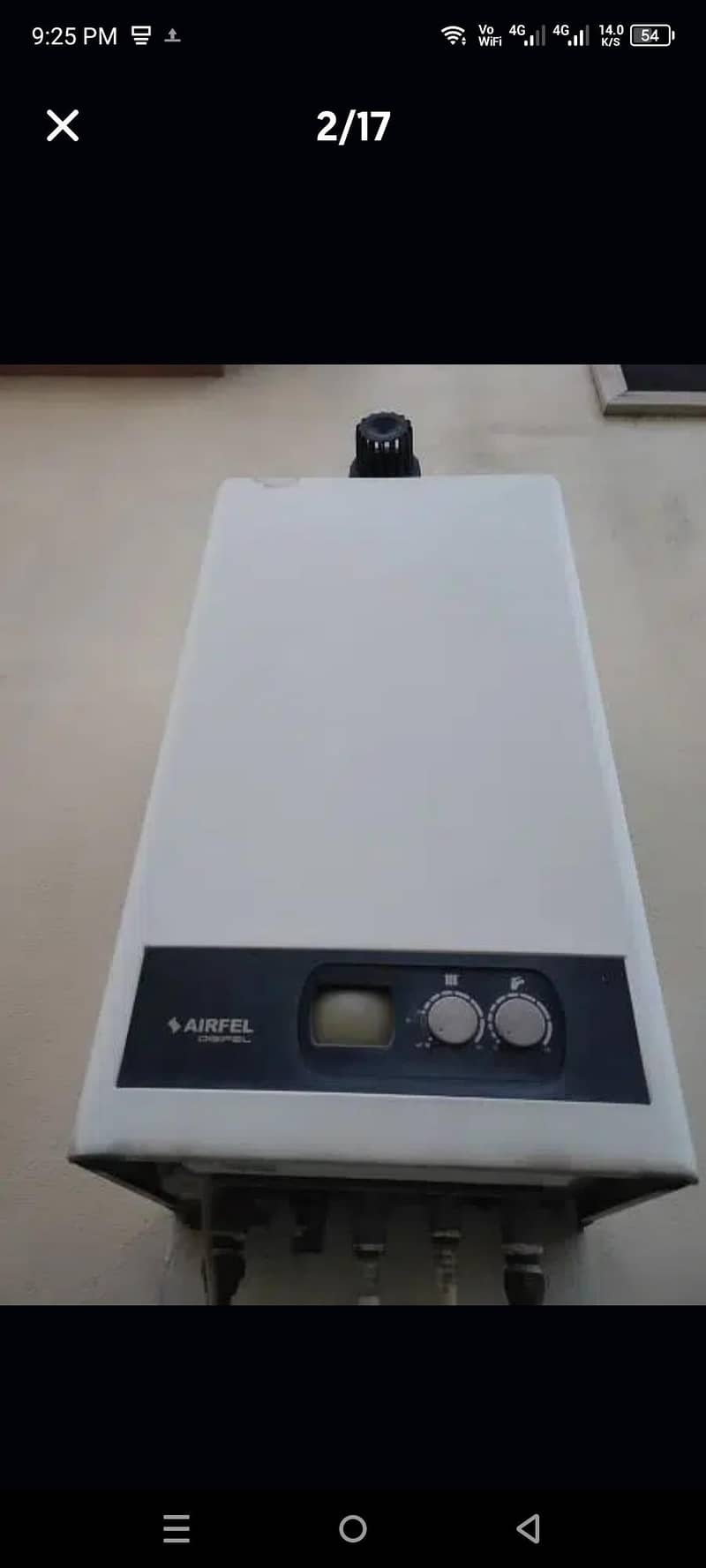 Central heating system import from itly 3