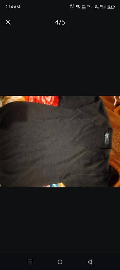 pure wool sweater