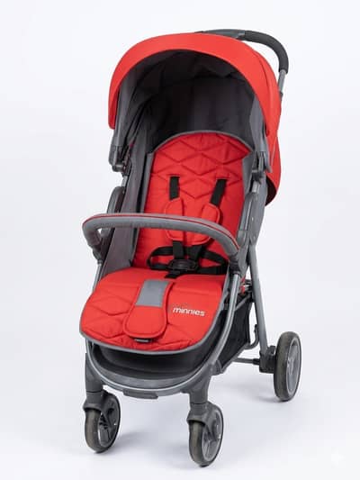 Tinnies Red and grey stroller in good condition