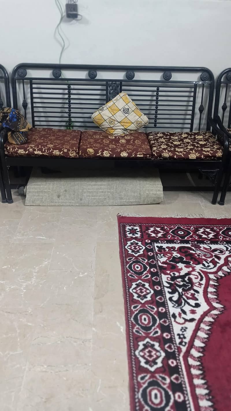Iron sofa set 2