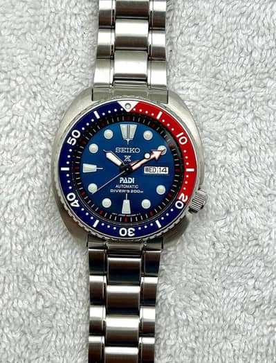 seiko Prospex padi automatic diver 200m