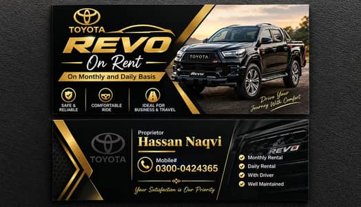 Hilux Revo Gr on rent