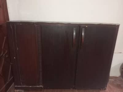 :wooden 2 door  ​Ttle: Wooden 2 Door Storage Cabinet / Wardrobewooden