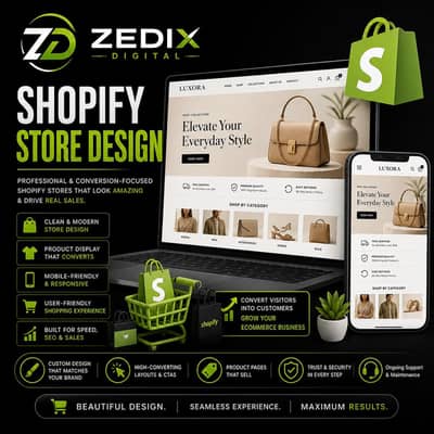 Shopify E-Commerce Website development