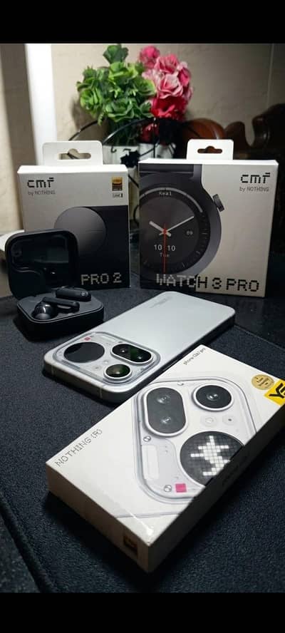 Nothing Phone 4a Pro + CMF Buds Pro 2 + CMF Watch 3 Pro