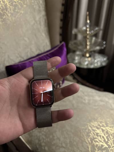 Apple Watch Series 7 Gold Stainless Steel