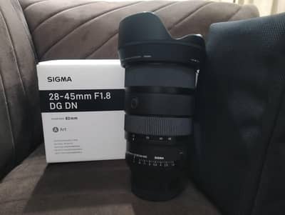 Sigma 28-45mm F1.8 DG DN Art Lens (Sony E mount]