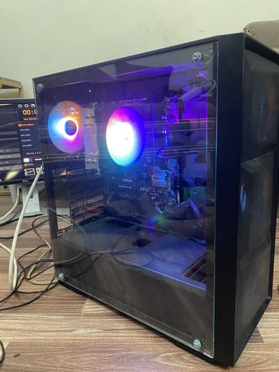 Gaming Pc i7 7th Gen. 500watt PSU, Deep cool RGB fan Case