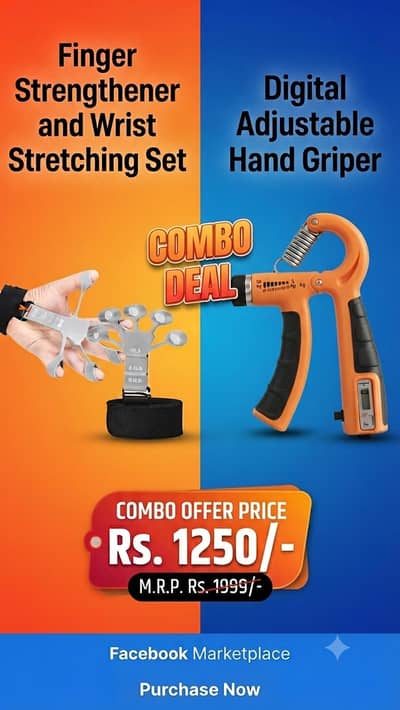 Finger trainer and Hand gripper
