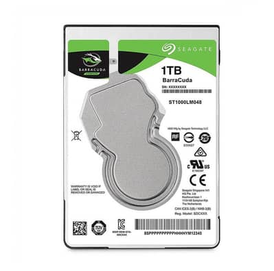 seagate 1TB /500GB HDD/256 GB NvMe SSD