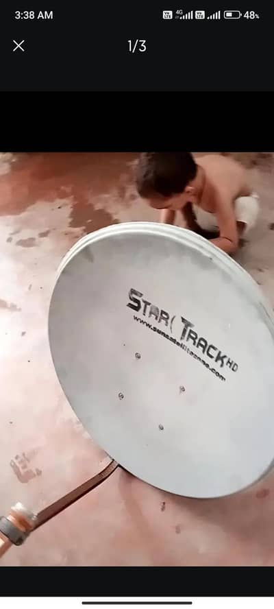 2 feet dish mukmal sat