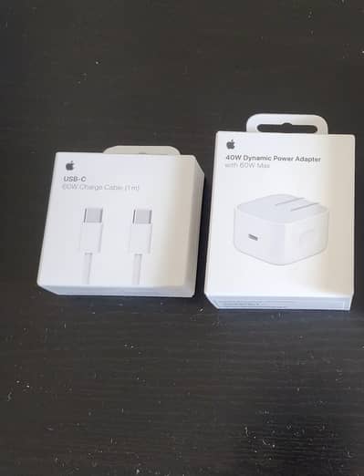 iPhone original adapter & cables