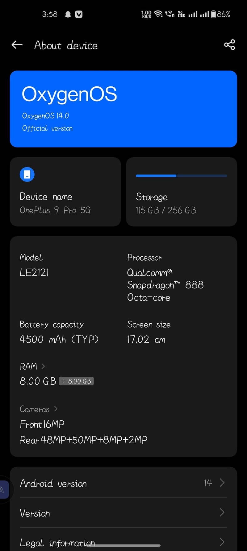 One Plus 9 Pro 1