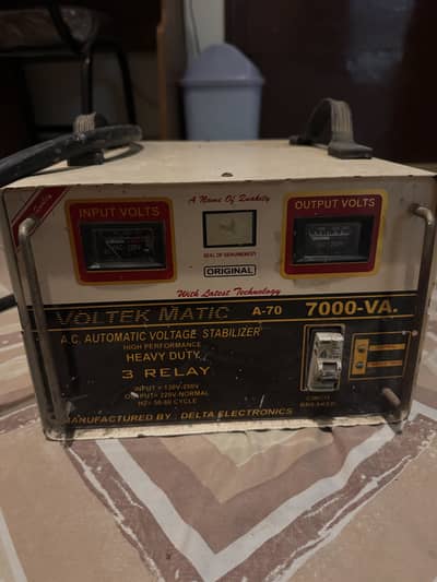 Voltek matic heavy duty 7000 watt stablizer